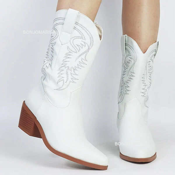 boots santiag a motifs