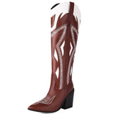 Bottes Santiag Haute Femme29